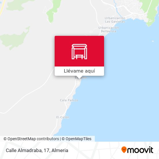 Mapa Calle Almadraba, 17