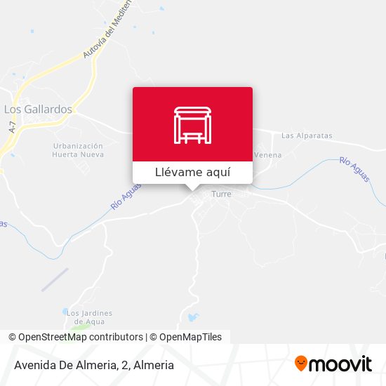 Mapa Avenida De Almeria, 2