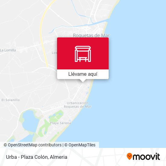 Mapa Urba - Plaza Colón