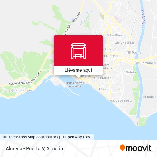 Mapa Almería - Puerto V