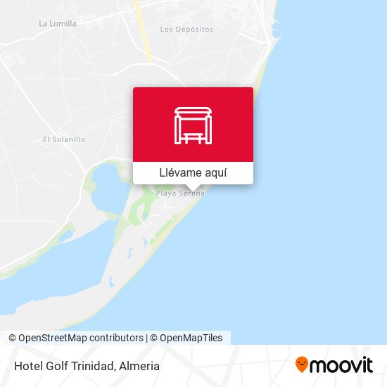 Mapa Hotel Golf Trinidad