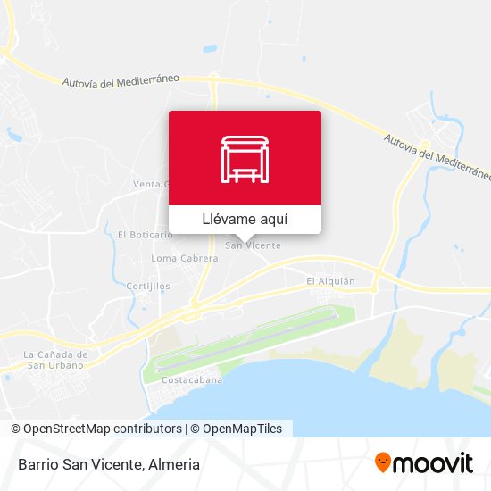 Mapa Barrio San Vicente