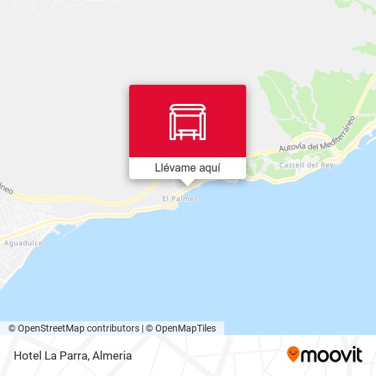 Mapa Hotel La Parra