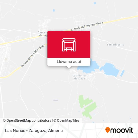 Mapa Las Norias - Zaragoza