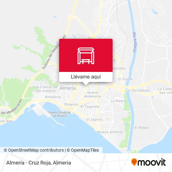 Mapa Almería - Cruz Roja