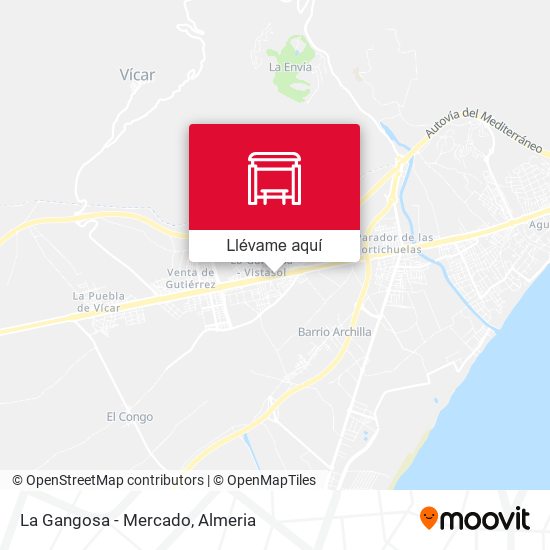 Mapa La Gangosa - Mercado