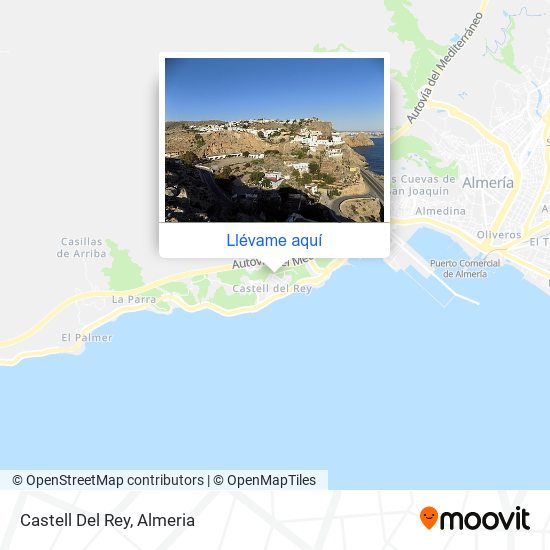 Mapa Castell Del Rey