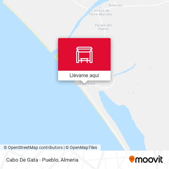 Mapa Cabo De Gata - Pueblo