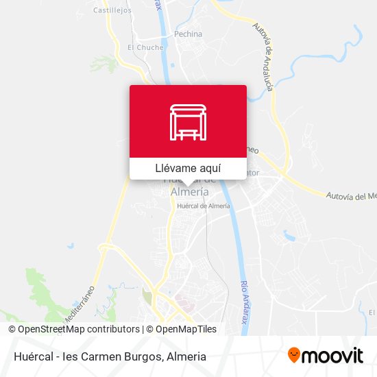 Mapa Huércal - Ies Carmen Burgos