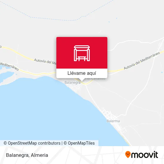 Mapa Balanegra