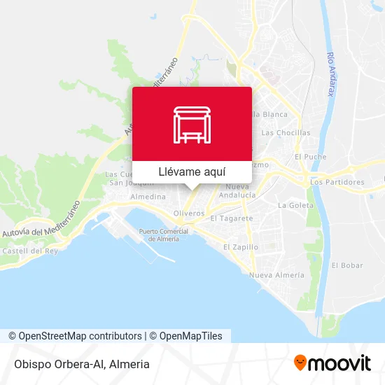 Mapa Obispo Orbera-Al