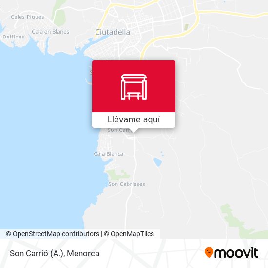 Mapa Son Carrió (A.)