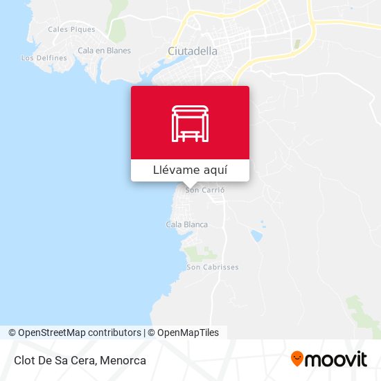 Mapa Clot De Sa Cera