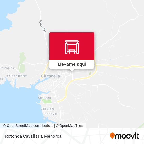 Mapa Rotonda Cavall (T.)