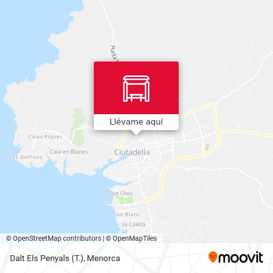 Mapa Dalt Els Penyals (T.)