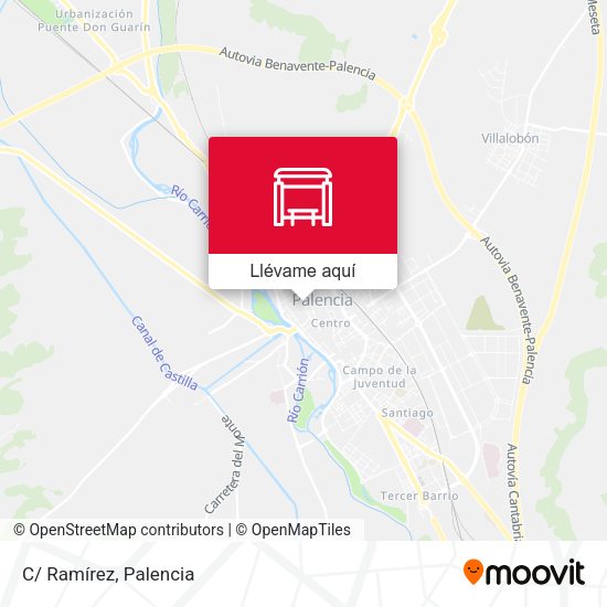 Mapa C/ Ramírez