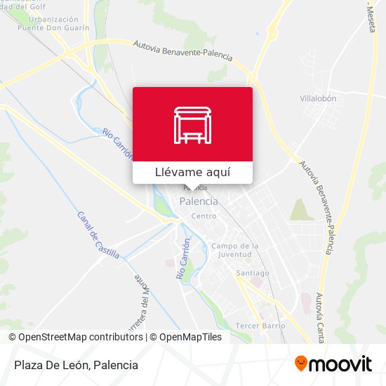 Mapa Plaza De León