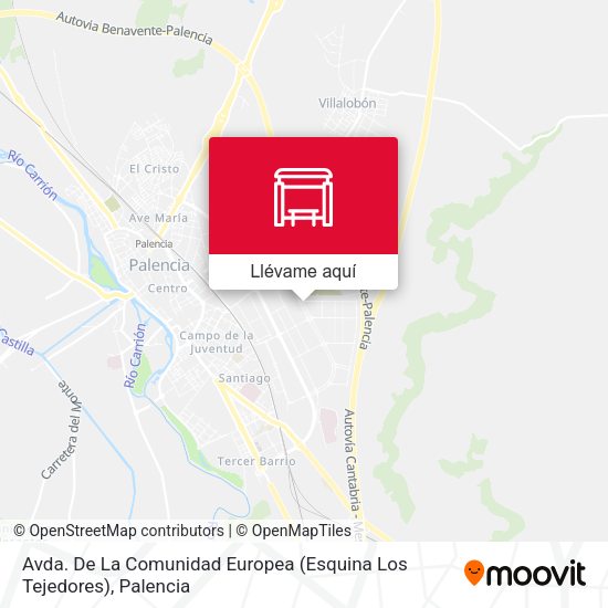Mapa Avda. De La Comunidad Europea (Esquina Los Tejedores)