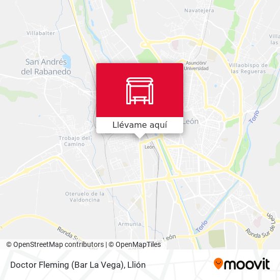 Mapa Doctor Fleming (Bar La Vega)