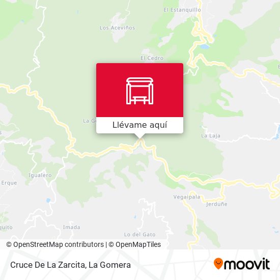 Mapa Cruce De La Zarcita
