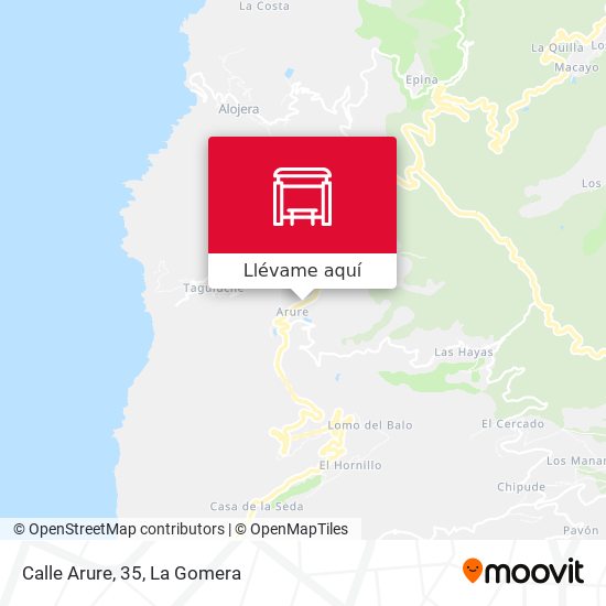 Mapa Calle Arure, 35
