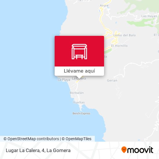 Mapa Lugar La Calera, 4