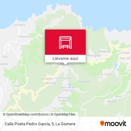 Mapa Calle Poeta Pedro García, 5