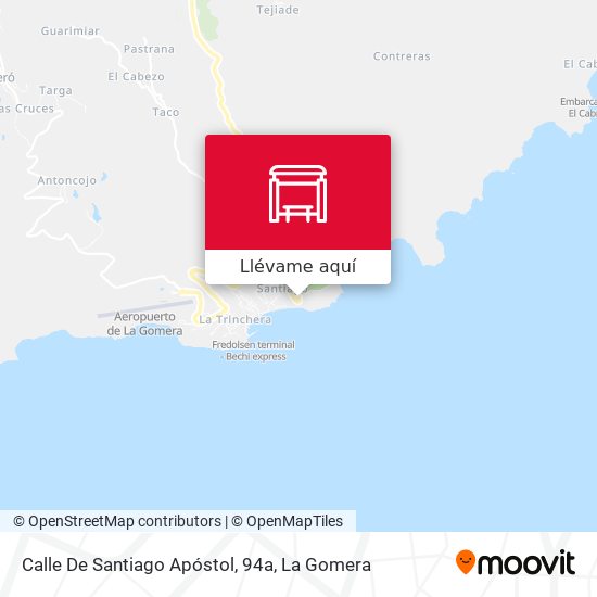Mapa Calle De Santiago Apóstol, 94a