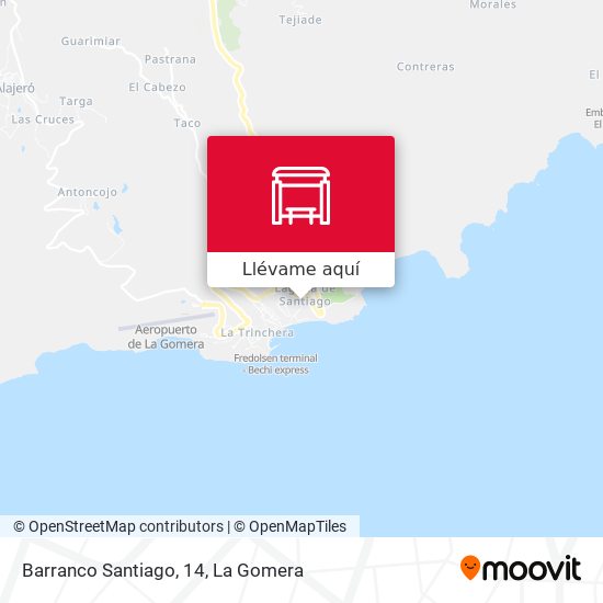 Mapa Barranco Santiago, 14