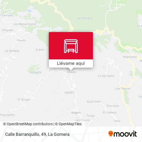 Mapa Calle Barranquillo, 49