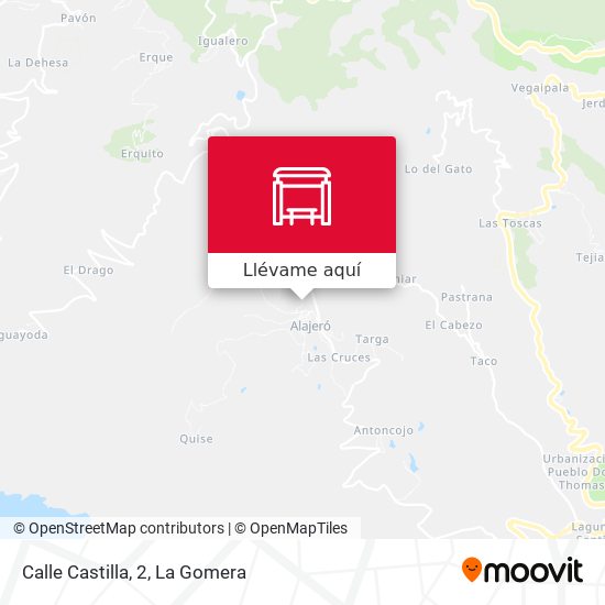 Mapa Calle Castilla, 2