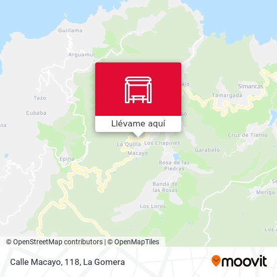 Mapa Calle Macayo, 118
