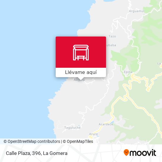 Mapa Calle Plaza, 396