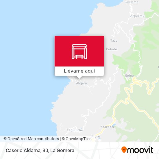 Mapa Caserio Aldama, 80