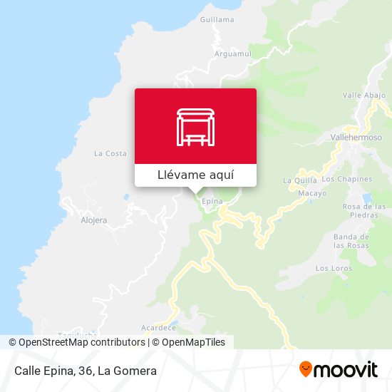 Mapa Calle Epina, 36