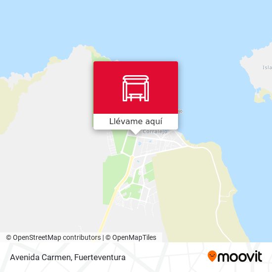 Mapa Avenida Carmen