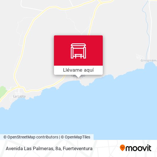 Mapa Avenida Las Palmeras, 8a