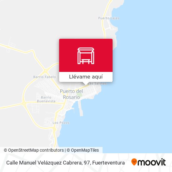 Mapa Calle Manuel Velázquez Cabrera, 97