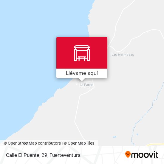 Mapa Calle El Puente, 29