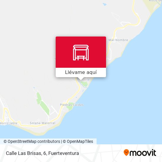 Mapa Calle Las Brisas, 6