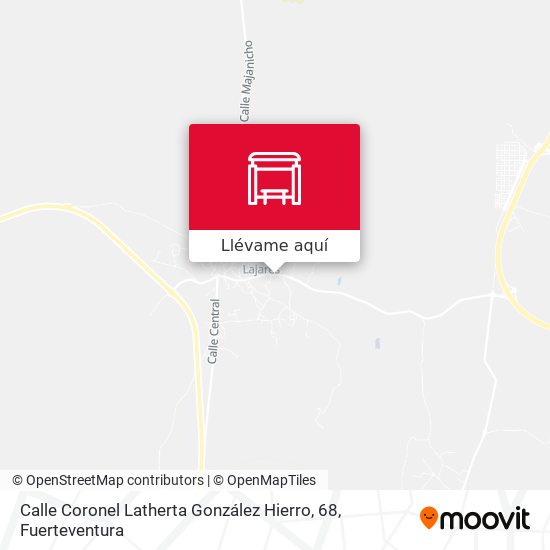 Mapa Calle Coronel Latherta González Hierro, 68