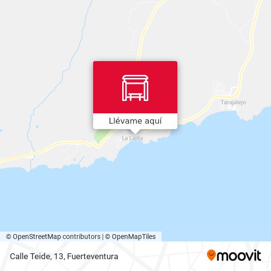 Mapa Calle Teide, 13