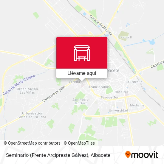 Mapa Seminario (Frente Arcipreste Gálvez)