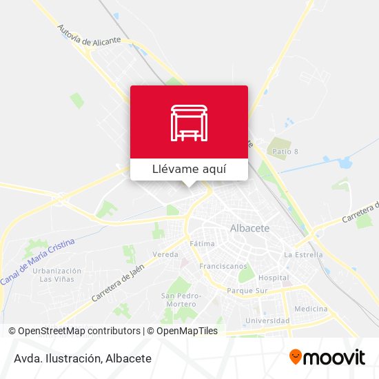 Mapa Avda. Ilustración