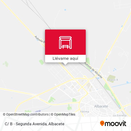Mapa C/ B - Segunda Avenida