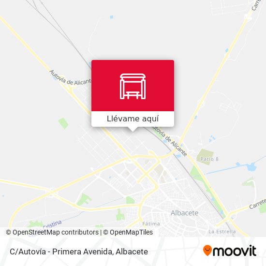 Mapa C/Autovía - Primera Avenida