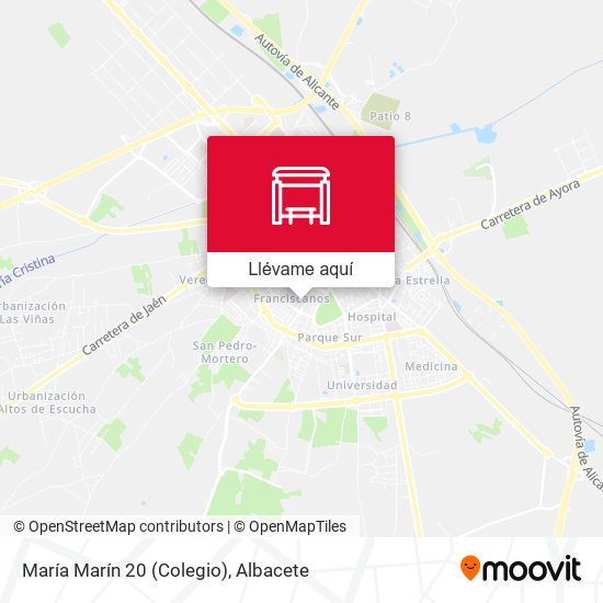Mapa María Marín 20 (Colegio)