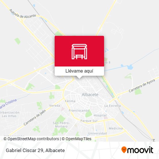 Mapa Gabriel Ciscar 29