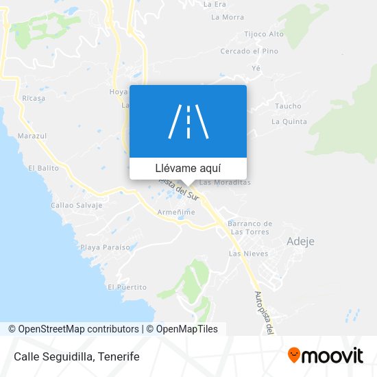 Mapa Calle Seguidilla