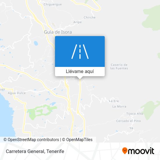 Mapa Carretera General
